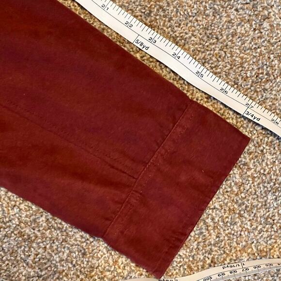 Ring of Fire Men's Burgundy Bomber Jacket.  Size XL - Picture 4 of 7